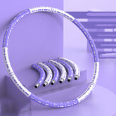Weighted Foam Removable Fitness Hoop